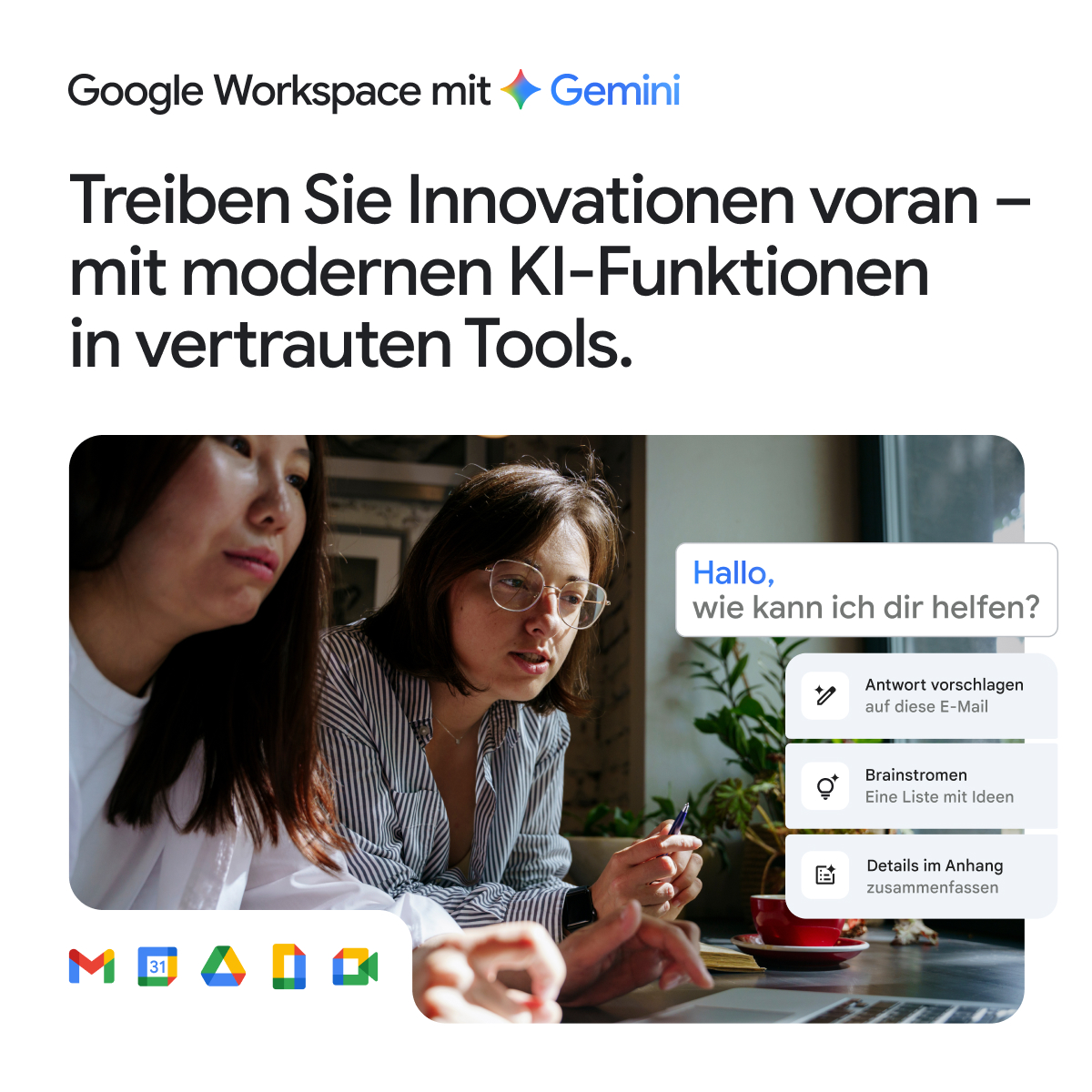 Google Workspace Facebook ad