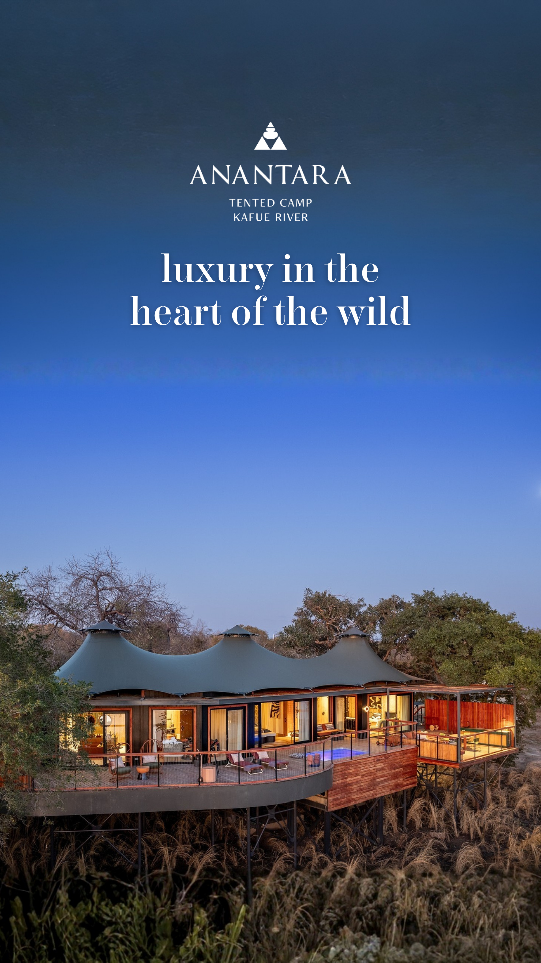 Anantara Tented Camp Kafue River Facebook ad