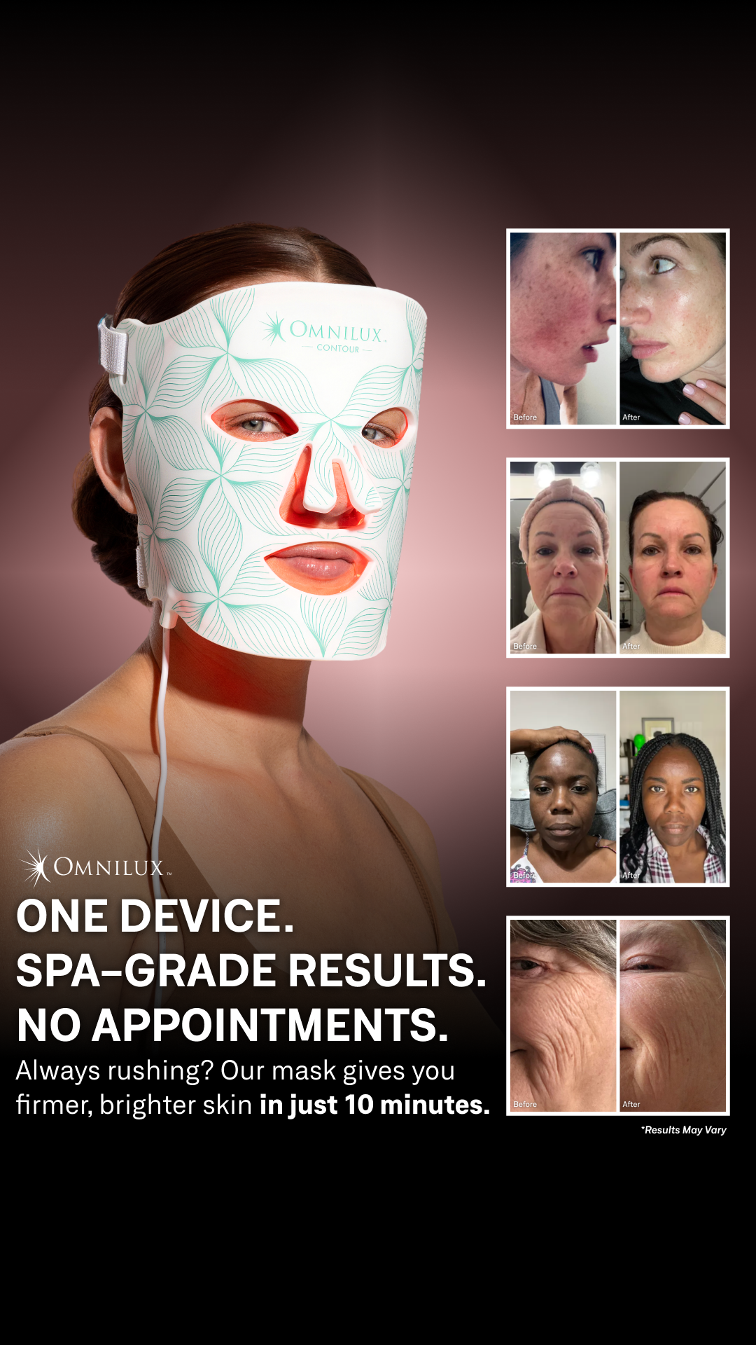 Omnilux Facebook ad