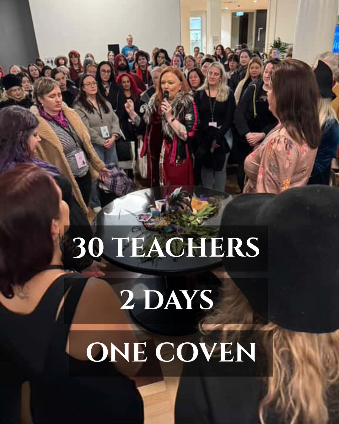 High Priestess Facebook ad: Witch School Online 2026, Live Virtual Event