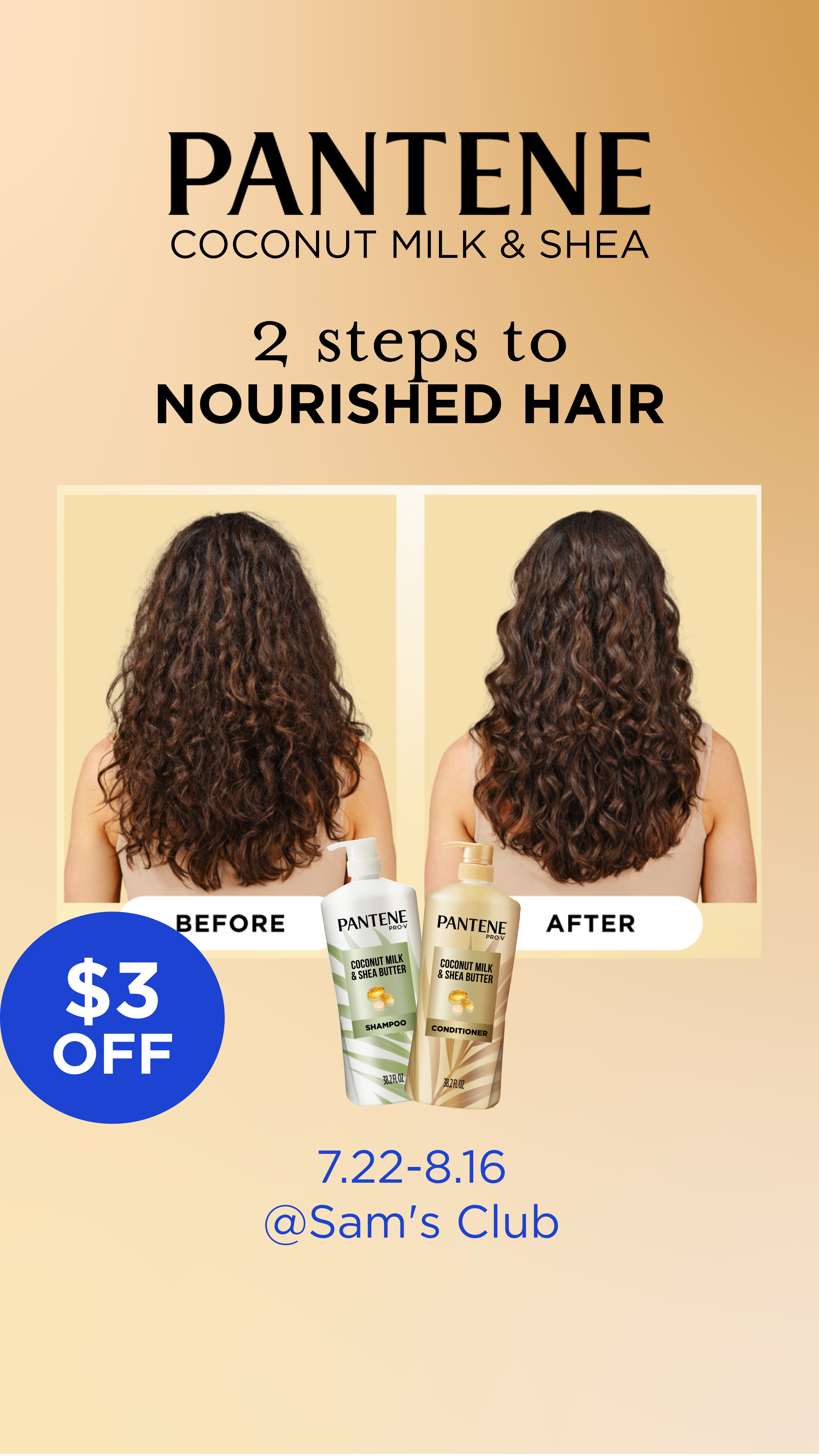 Pantene North America Facebook ad