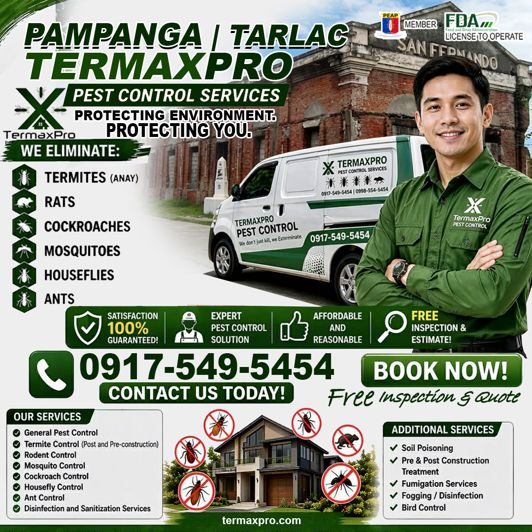 TERMAXPRO Pest Control Facebook ad
