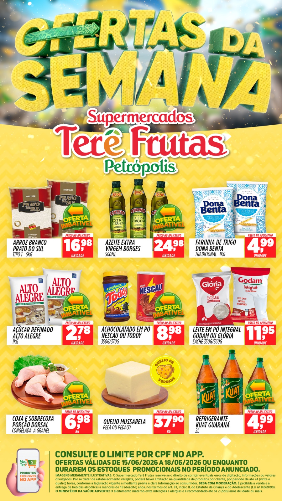 Super Terê Frutas Petrópolis Facebook ad