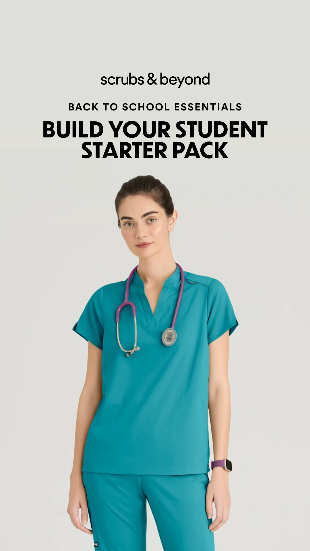 Scrubs & Beyond Facebook ad