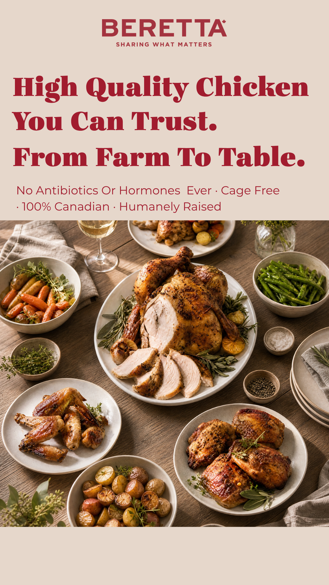 Beretta Farms Facebook ad