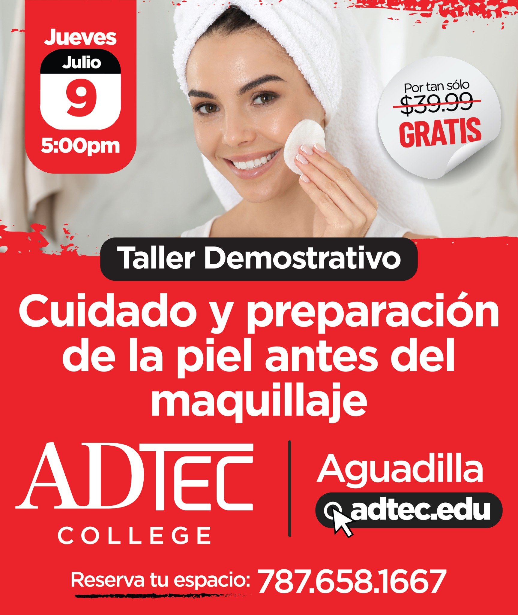 Adtec College Facebook ad