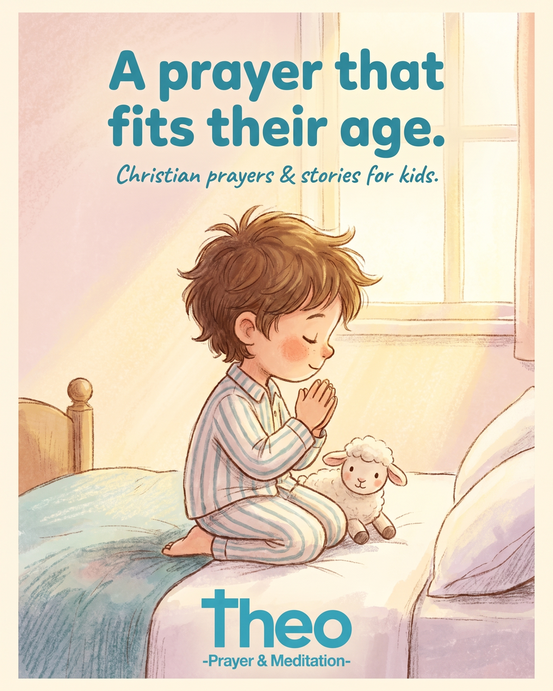 Theo: Prayer & Meditation Facebook ad