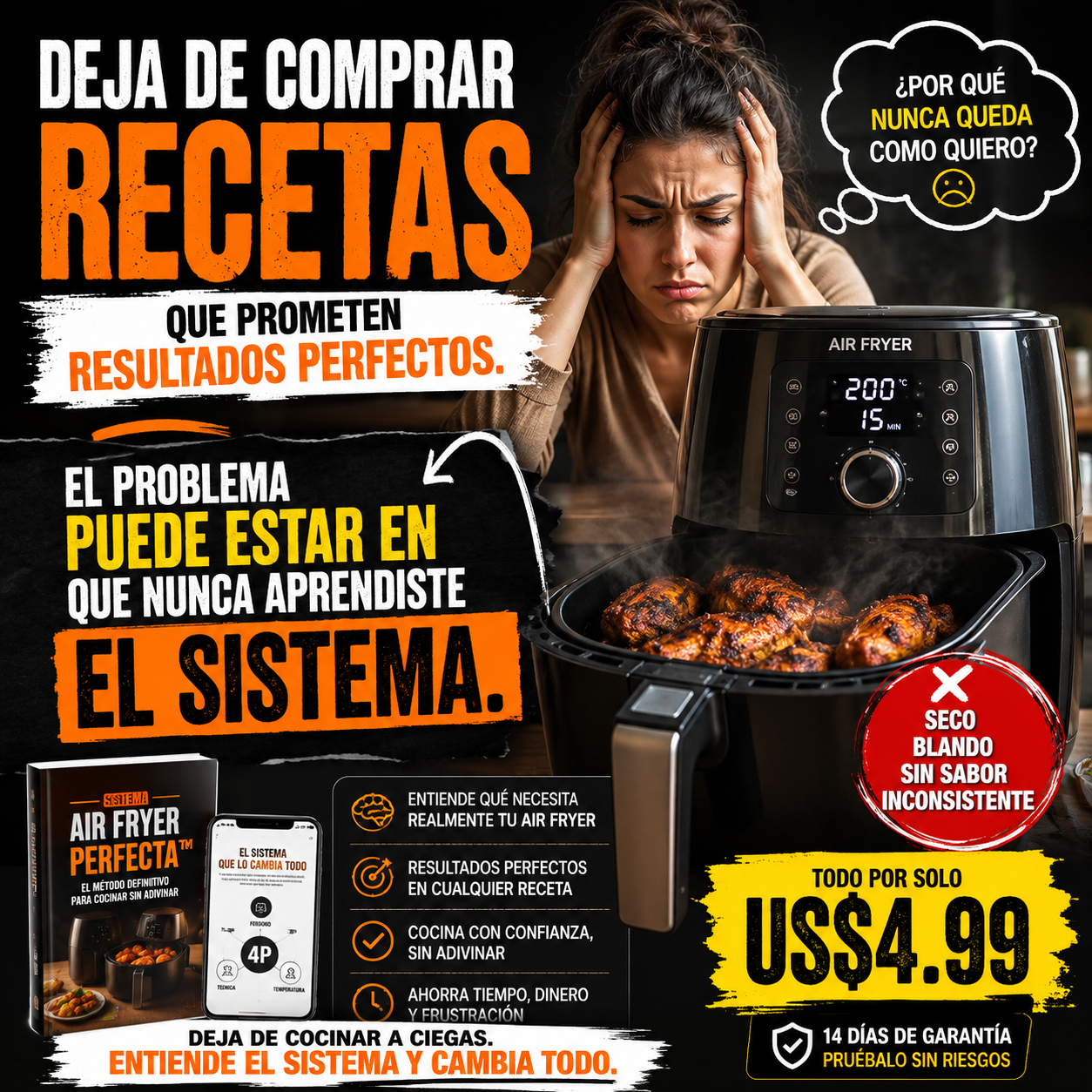 Expedicion Gourmet 1 Facebook ad: El método para dejar de cocinar a ciegas.