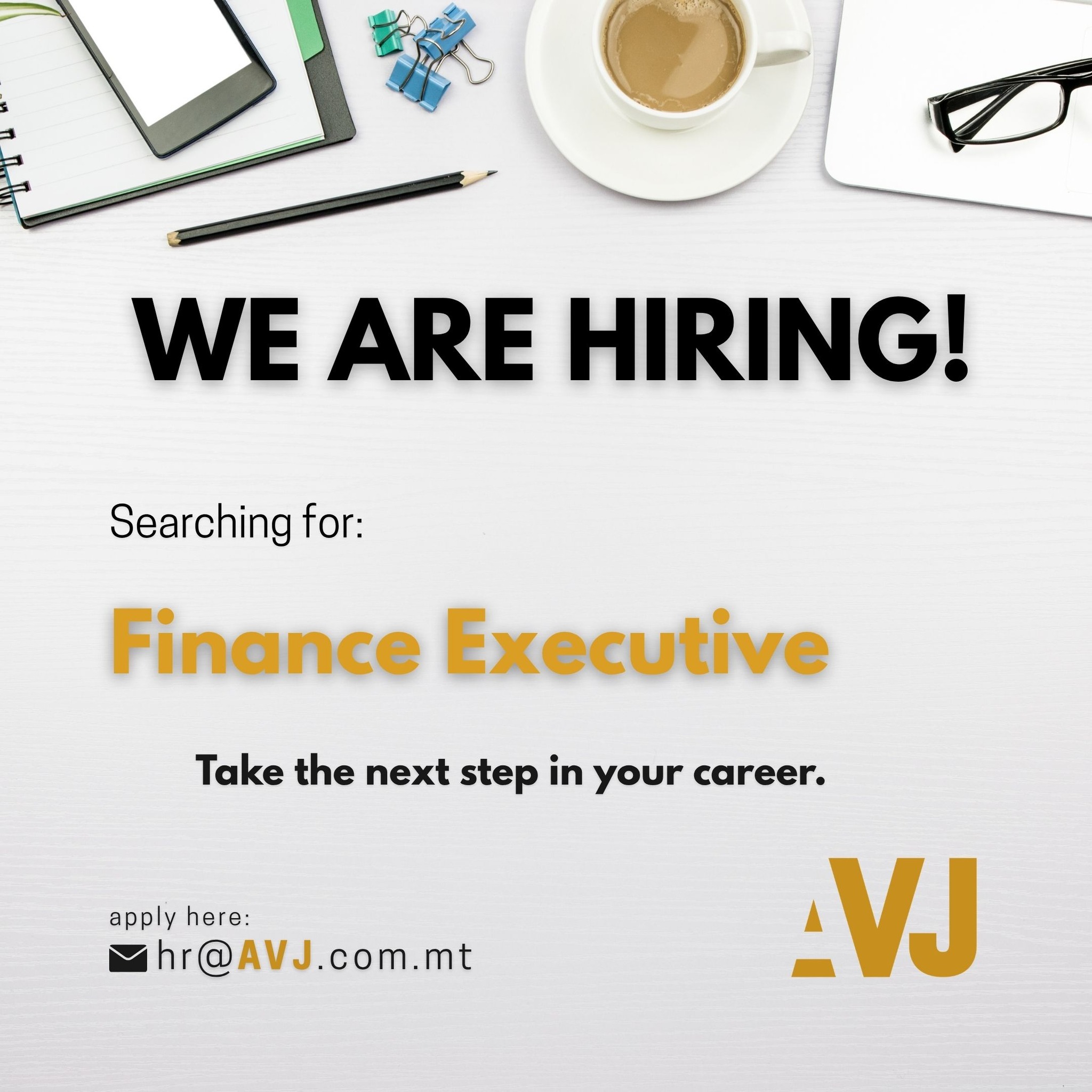 AVJ Finance Ltd Facebook ad: Finance Executive