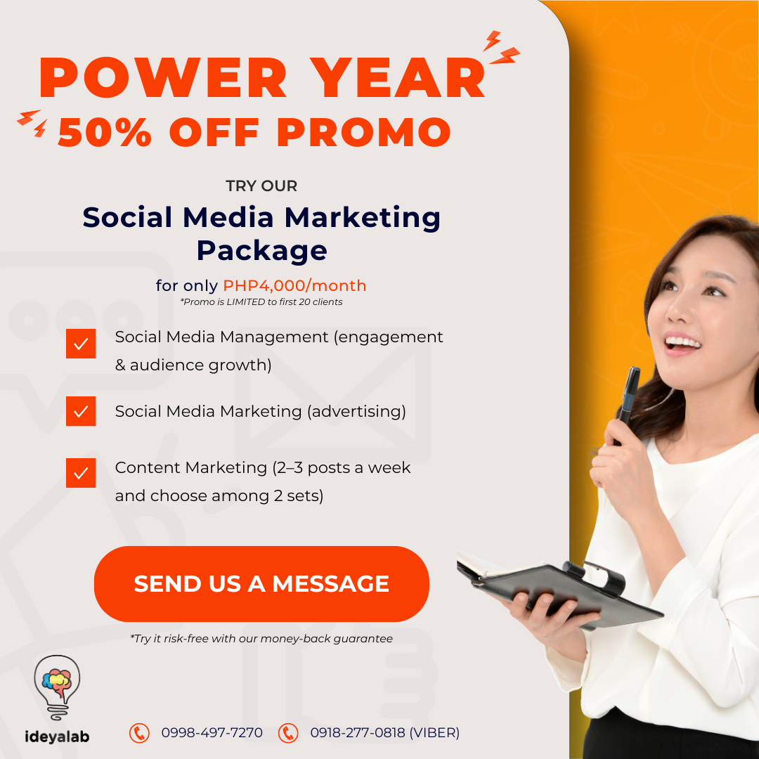 Ideyalab Facebook ad: Chat with us