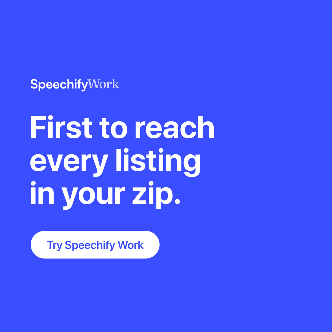 Speechify Facebook ad
