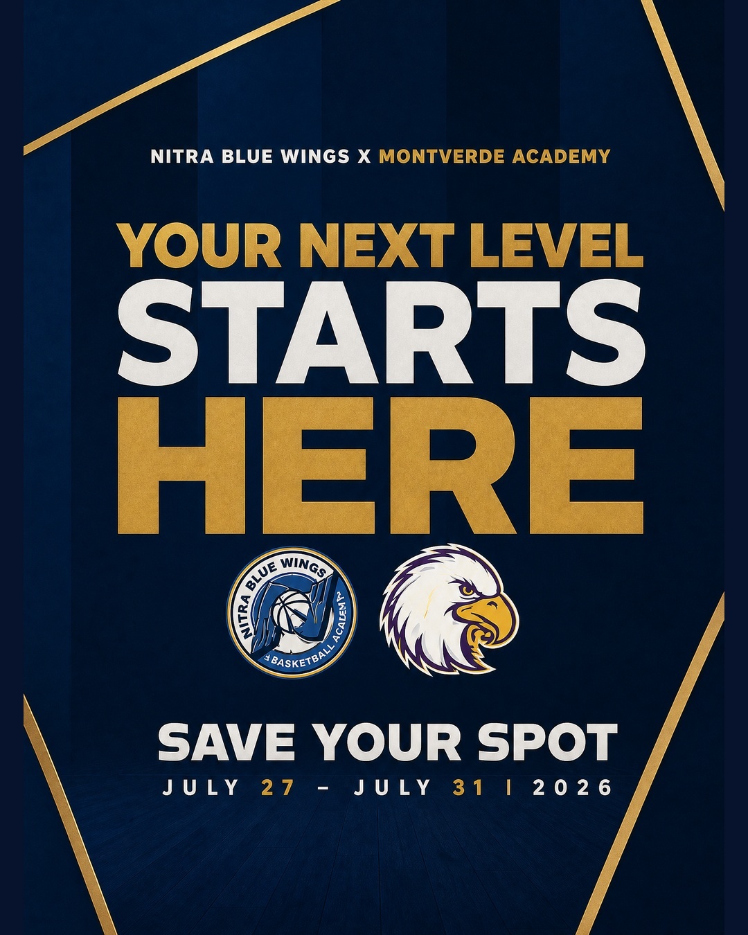 Nitra Blue Wings Facebook ad: Train with U.S.