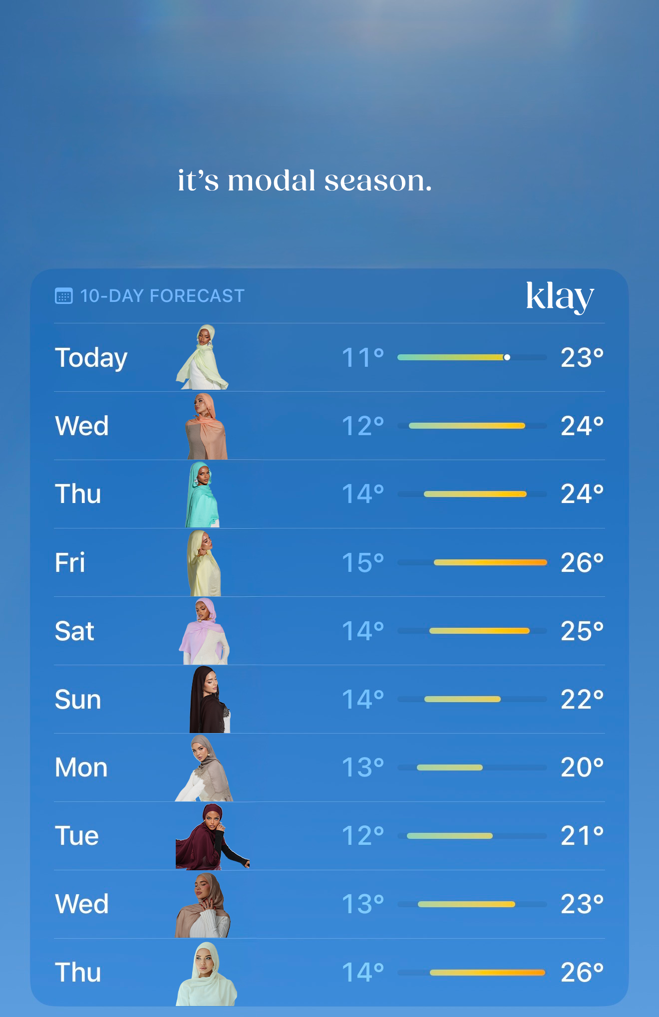 Klay The Label Facebook ad