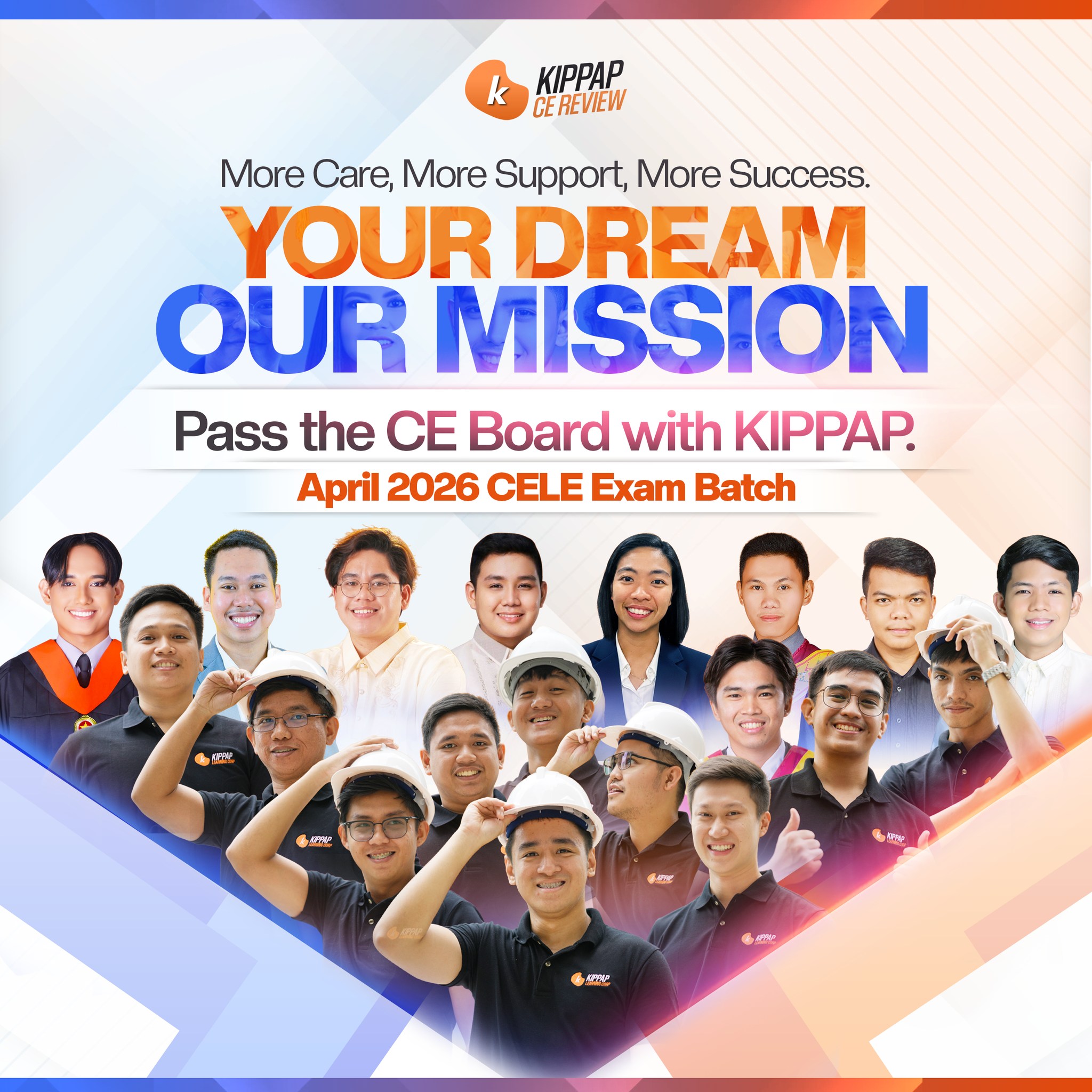 Kippap Civil Engineering Review Facebook ad: Ang pangarap mong maging Engr.?