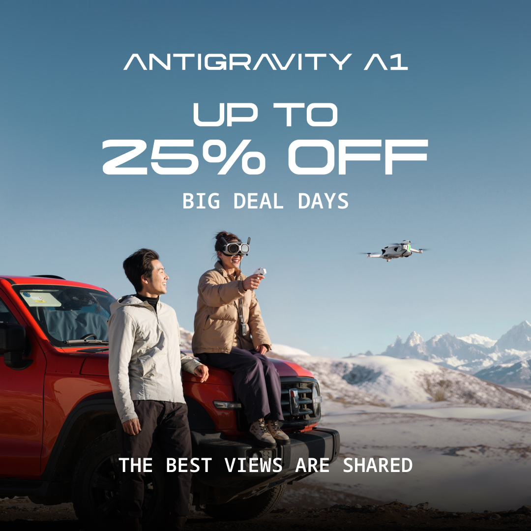 Antigravity Facebook ad: Never miss a moment of your family adventures with 360…