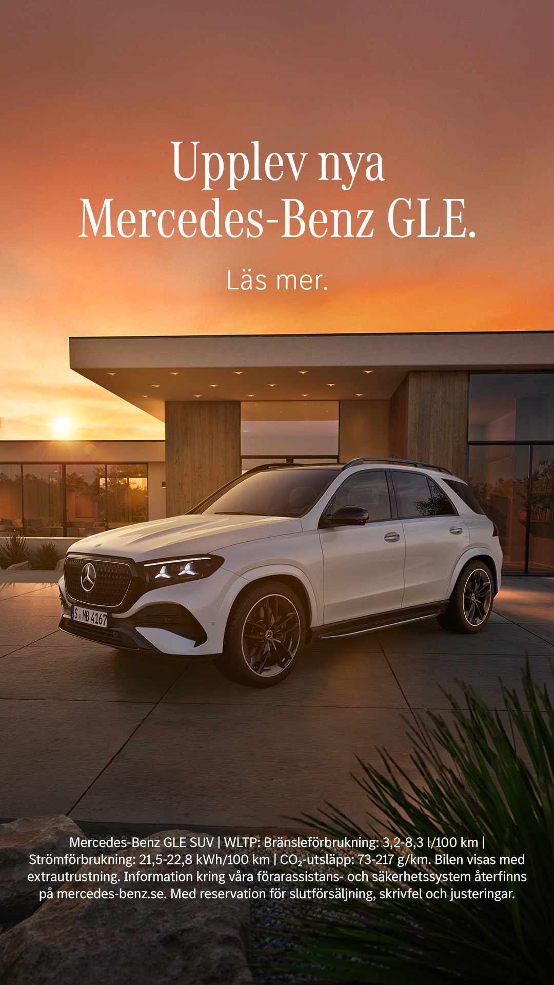 Mercedes-Benz Sverige Facebook ad from Jul 7, 2026