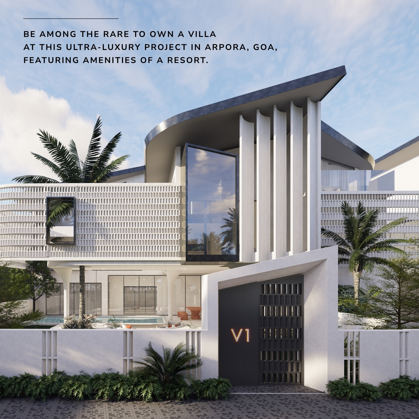 Jaglax Homes Goa Facebook ad: A gated community with the amenities of a…