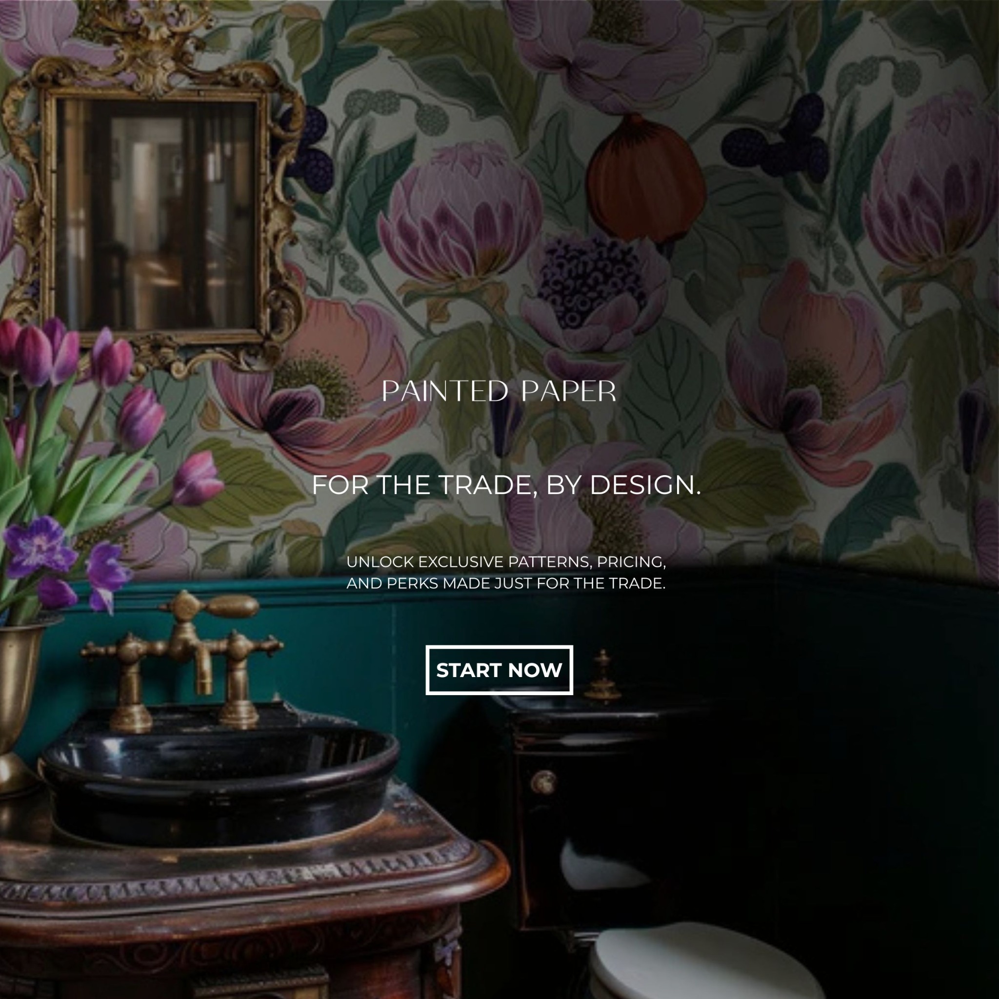 The Painted Paper Facebook ad