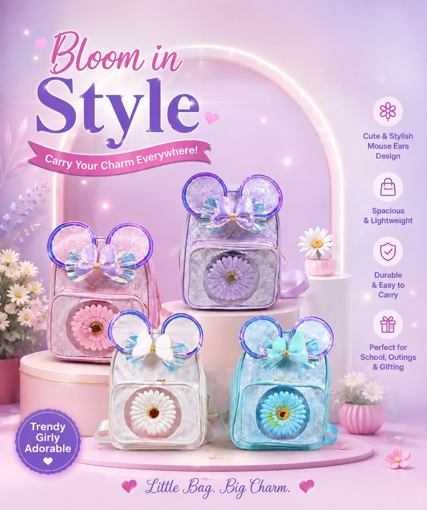 Preativz Facebook ad: Bloom in Style!