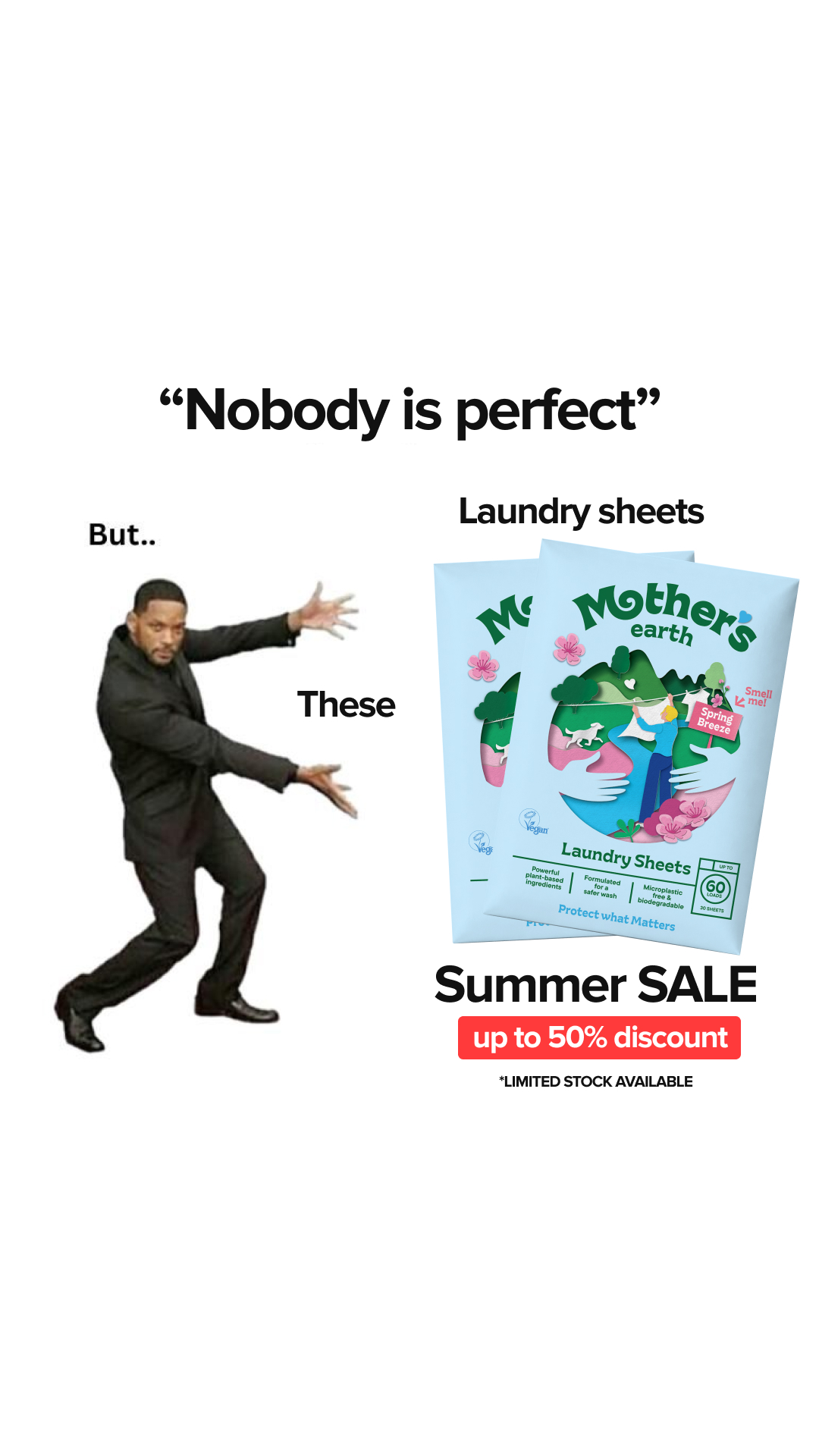 Mothers Earth Facebook ad