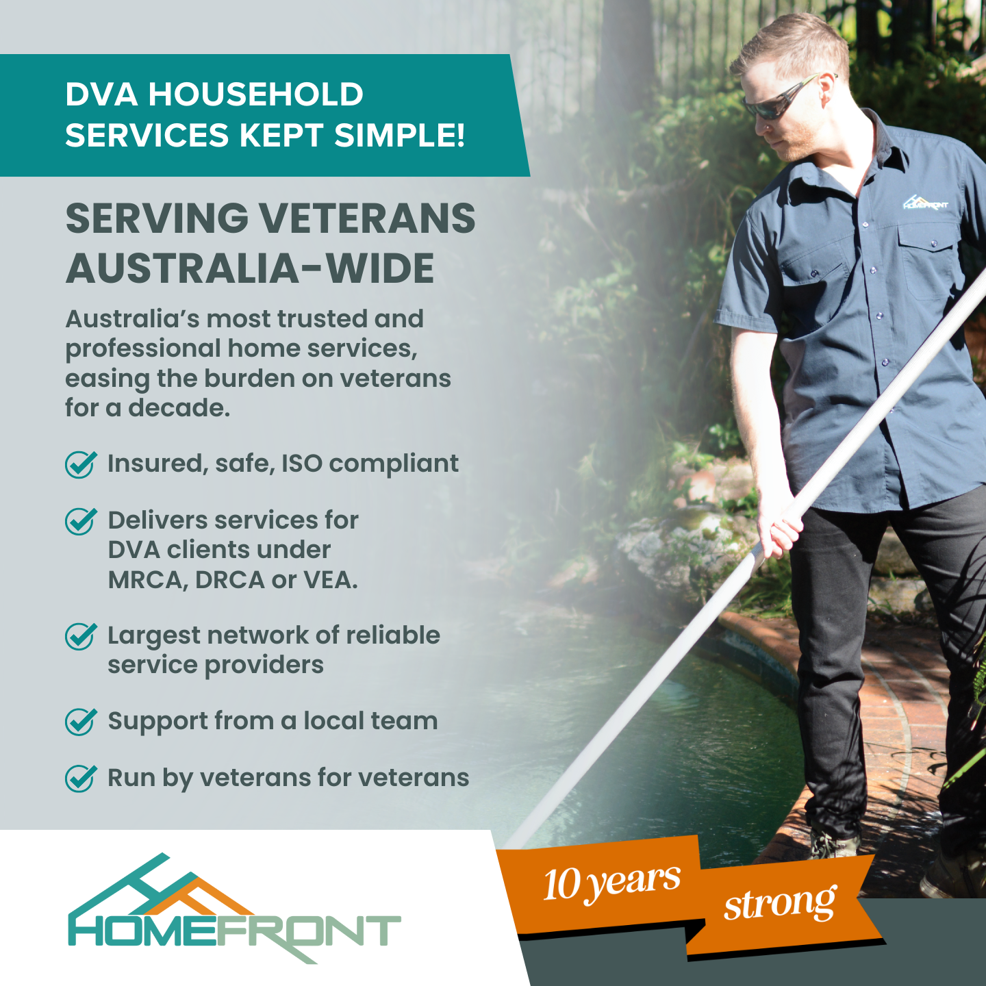 HomeFront Australia Facebook ad