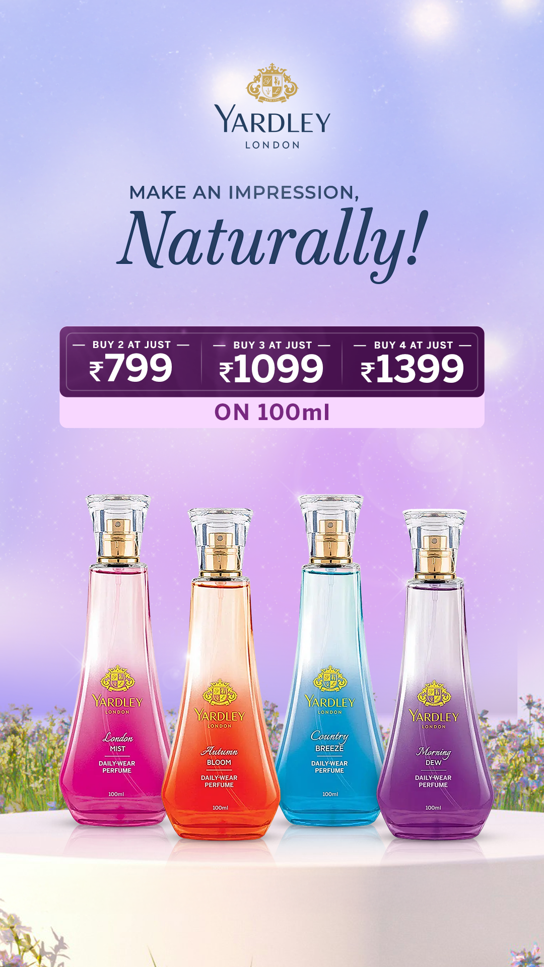 Yardley of London Facebook ad