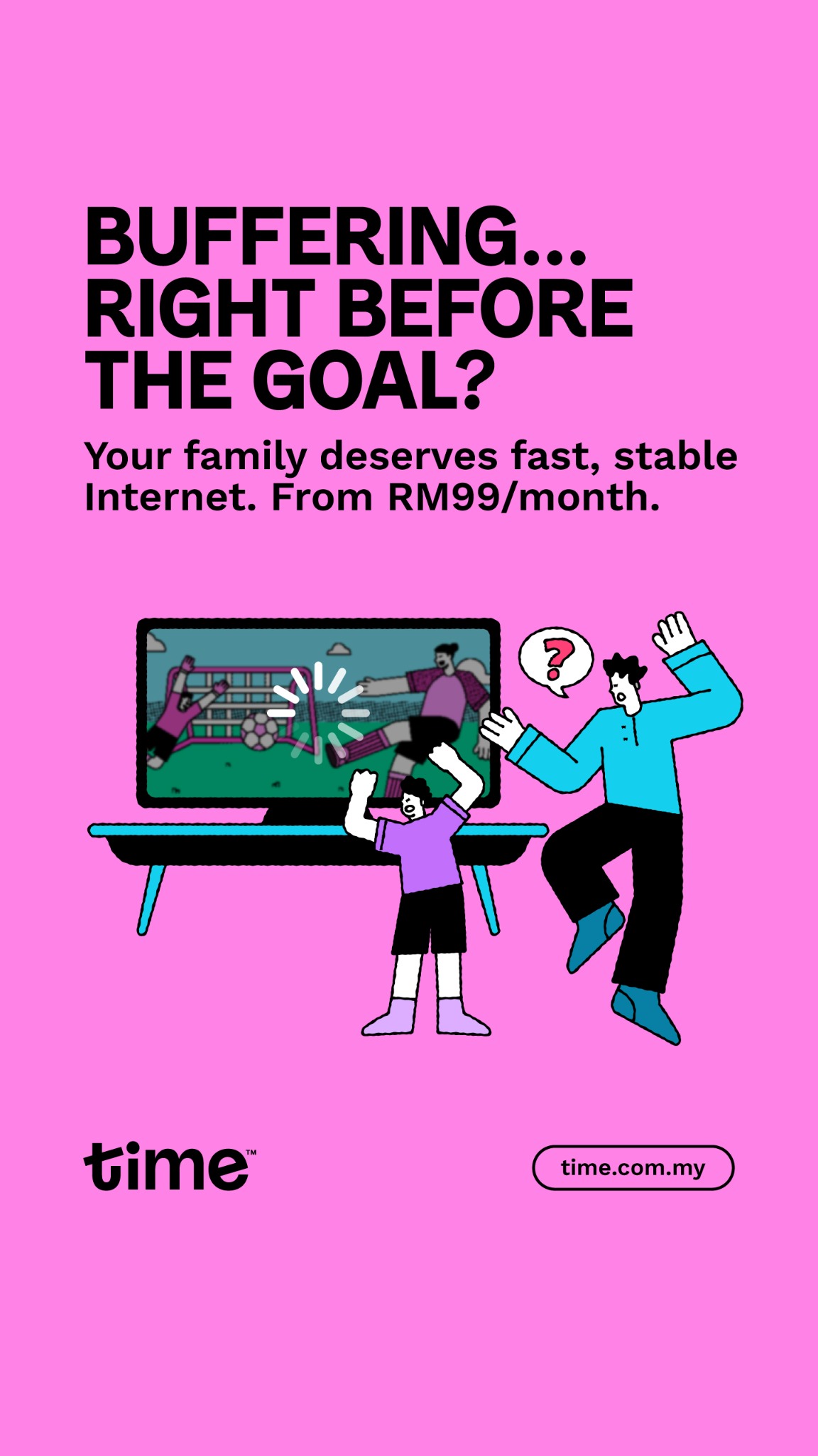 Time Internet Facebook ad