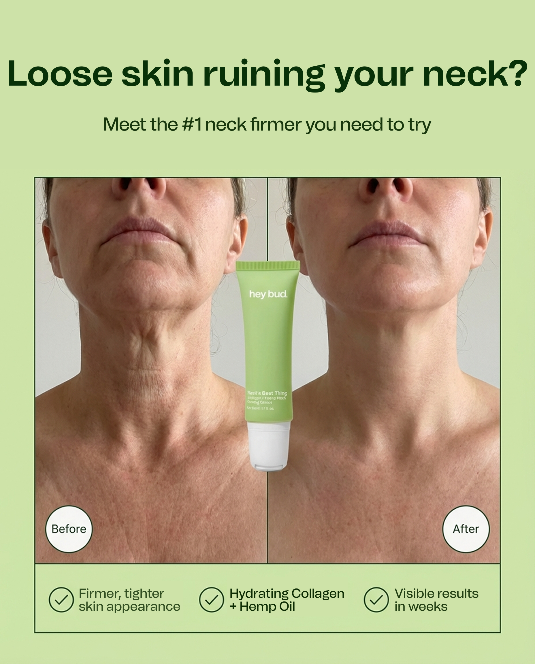 Hey Bud Skincare Facebook ad