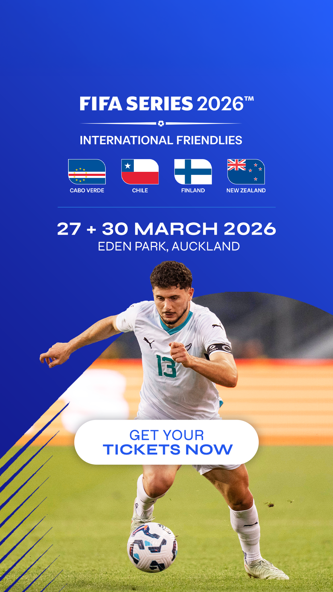 New Zealand Football Facebook ad from Jan 29, 2026