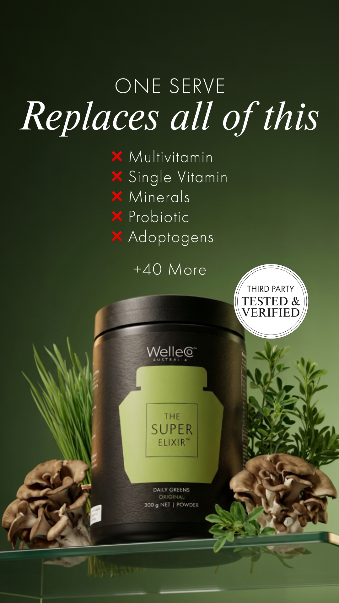 WelleCo Facebook ad
