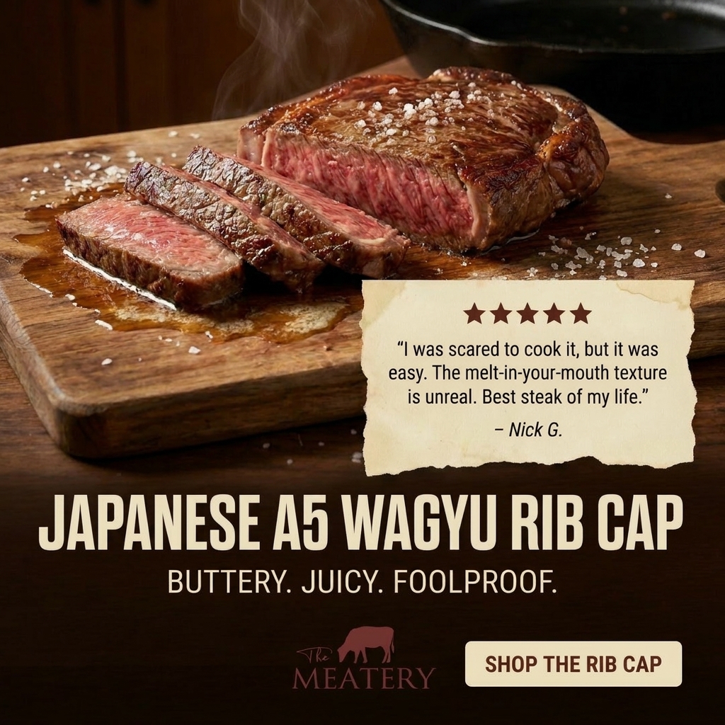 The Meatery Facebook ad: The best steak of your life.