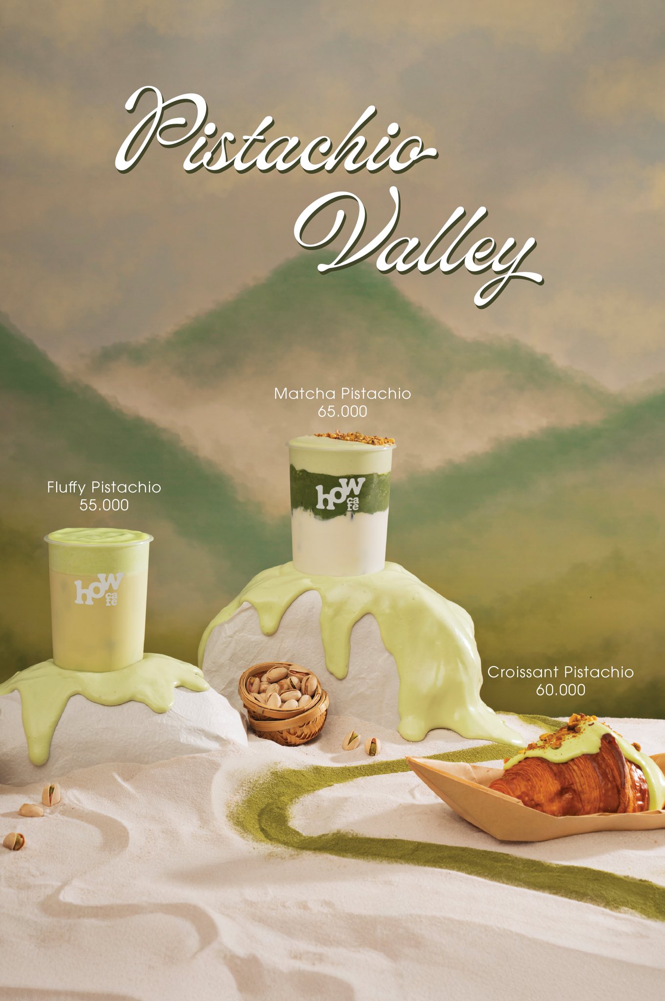 HOW café Facebook ad: Pistachio Valley