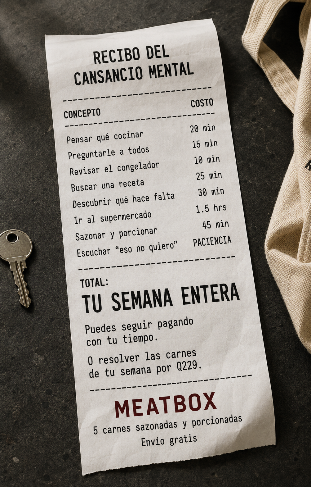 Meat Box Facebook ad: Aprobado Por Chayane