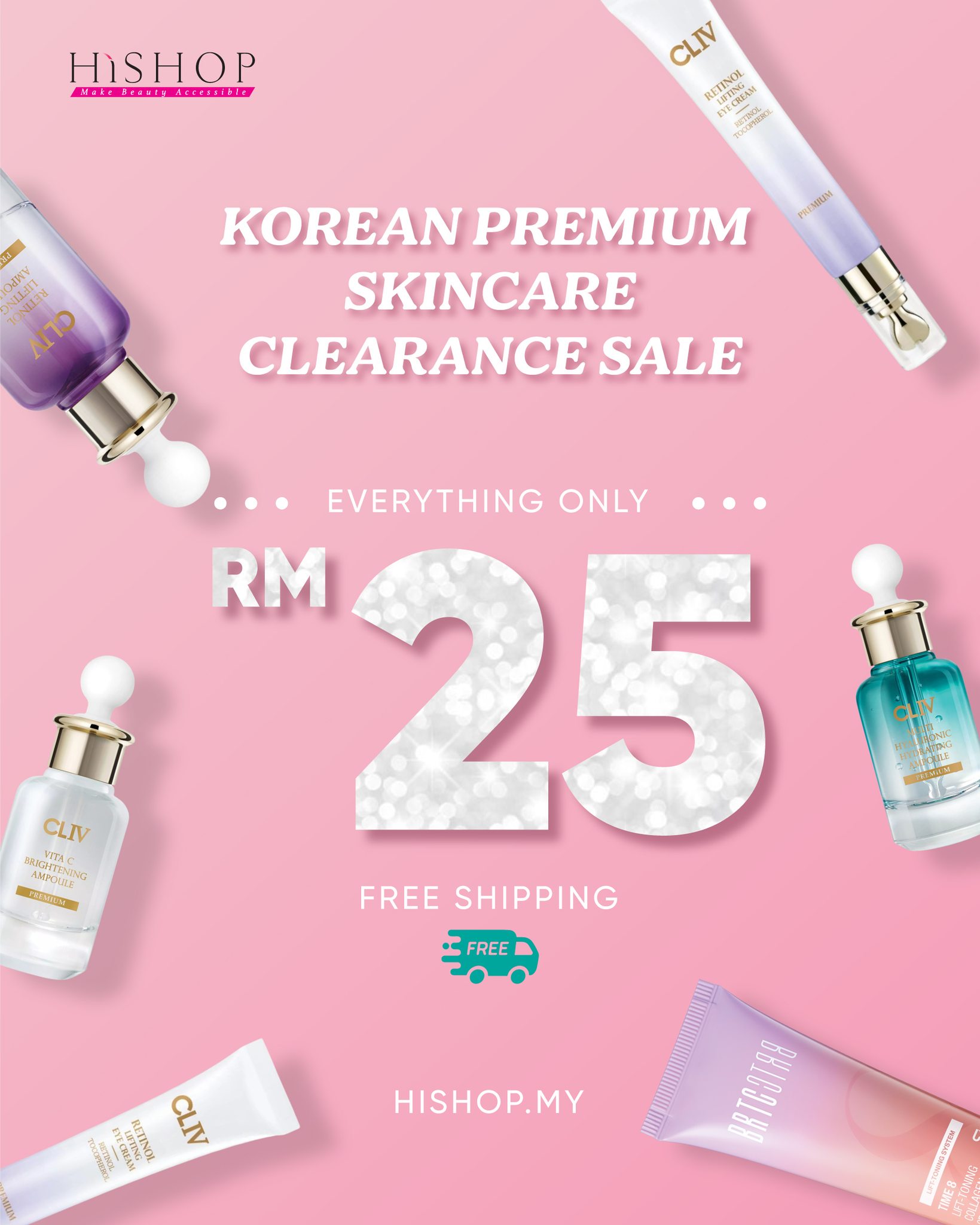 HiShop Malaysia Facebook ad: Clearance - HiShop