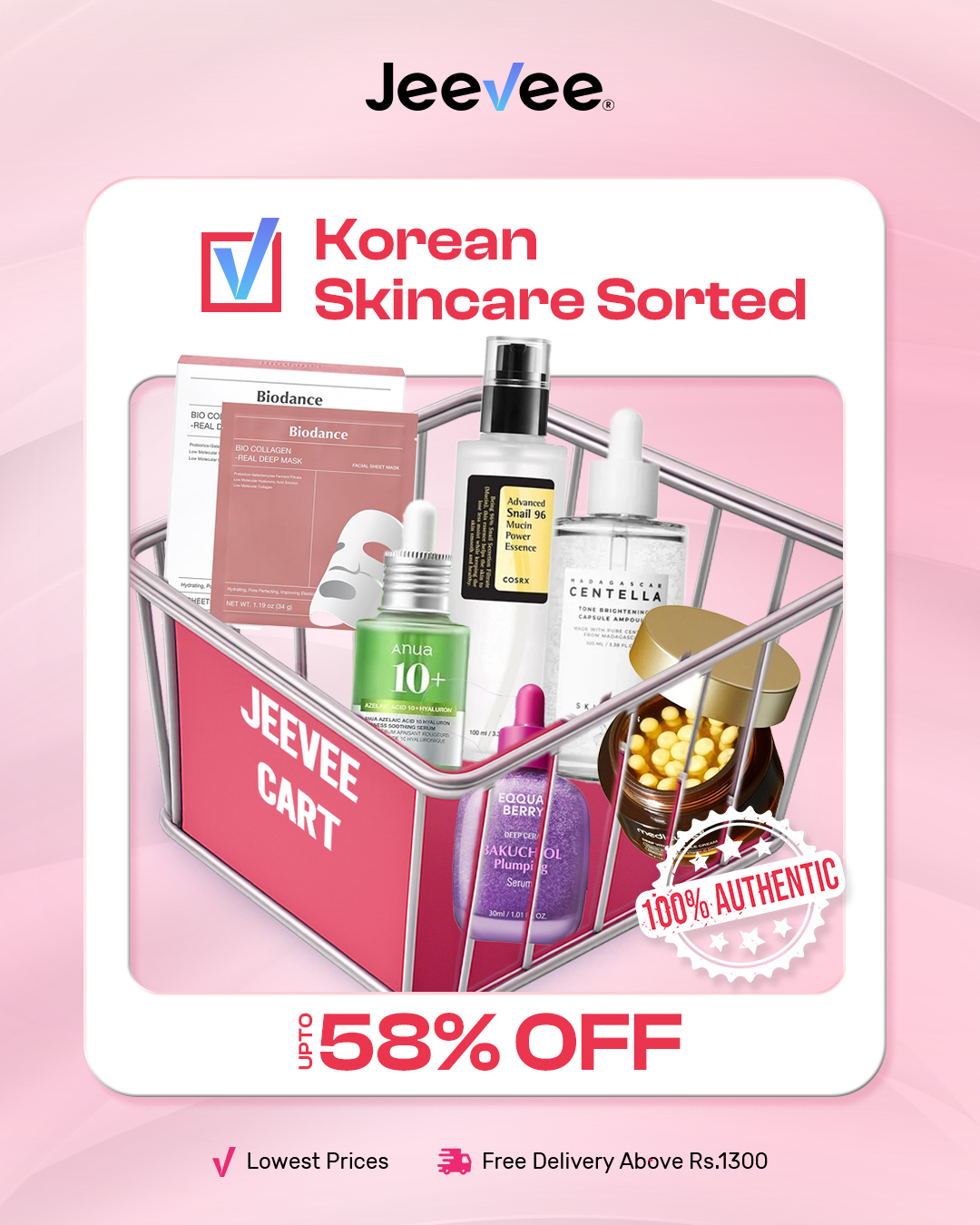 Jeevee Lush Facebook ad