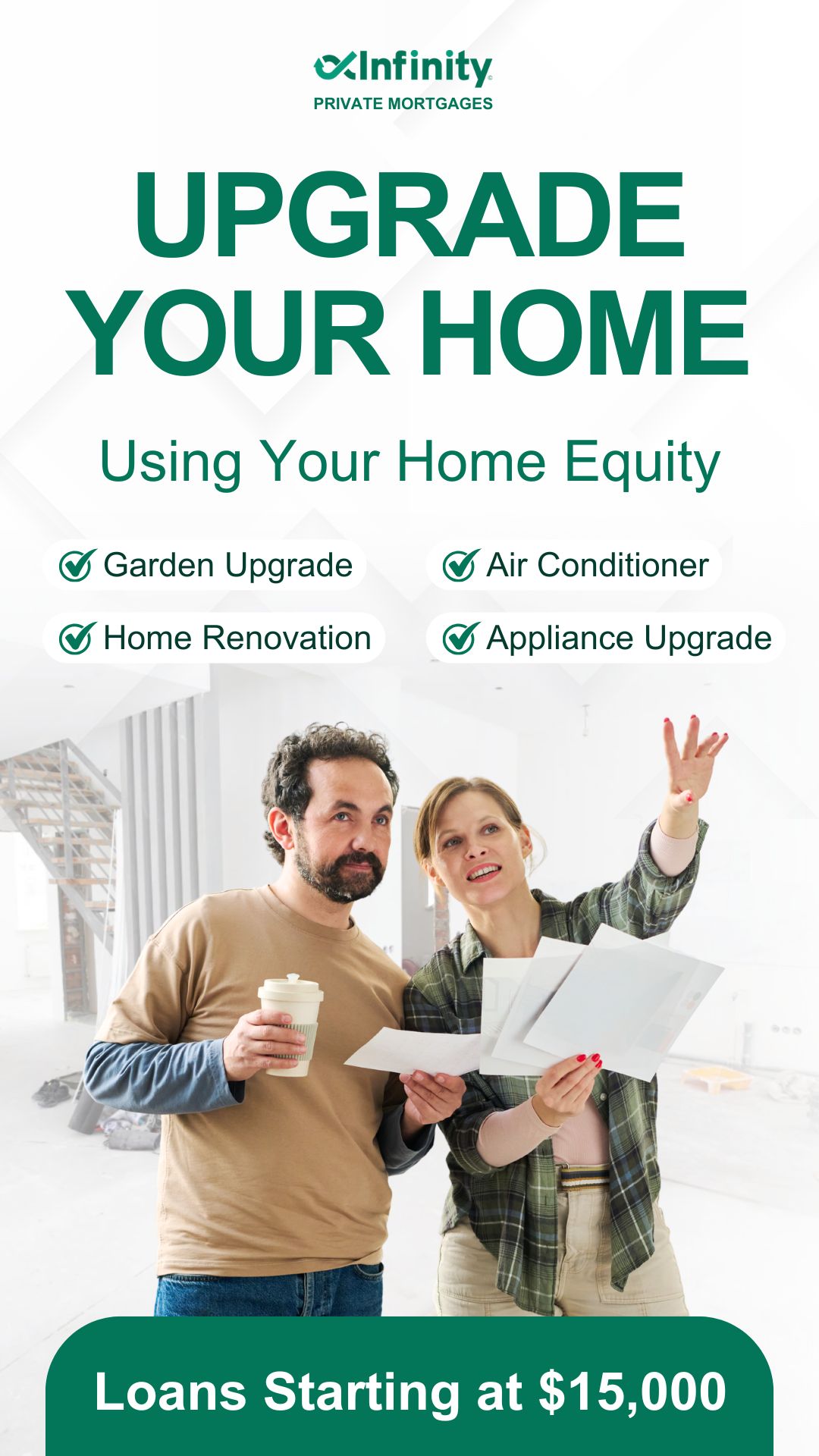 Infinity Private Mortgages Facebook ad