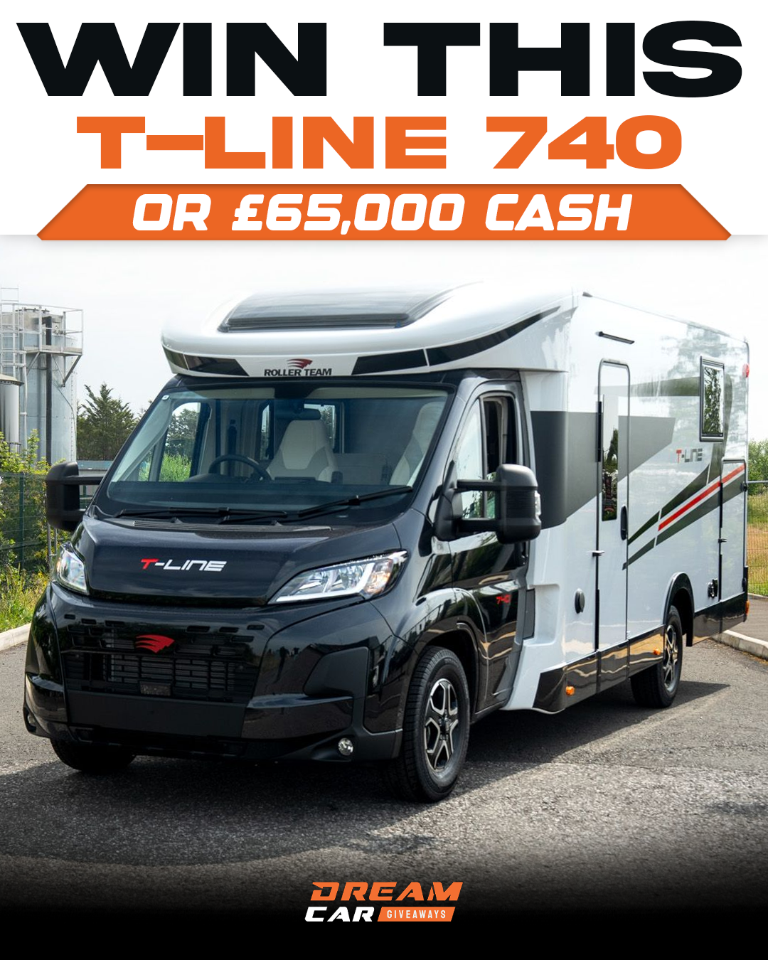 Dream Car Giveaways Facebook ad