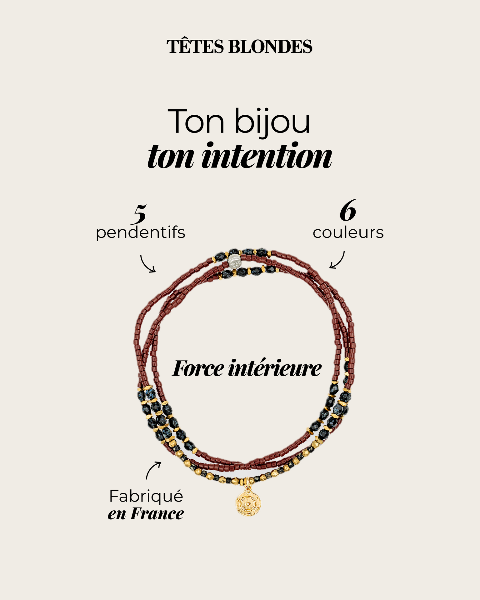 Têtes Blondes Facebook ad: Bijoux faits main