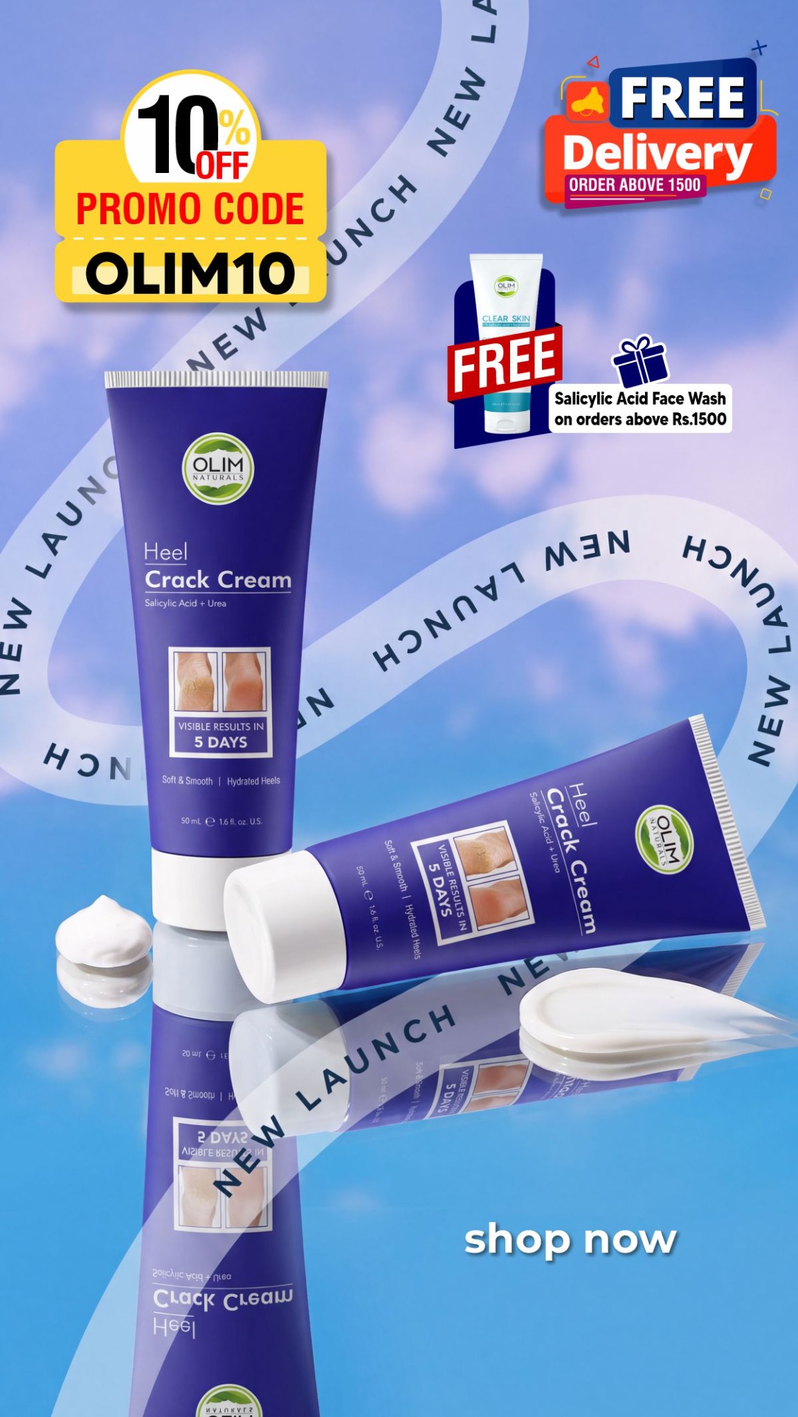 Olim Naturals Facebook ad