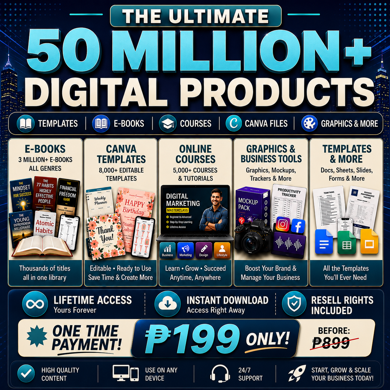 Digital Hustle PH Facebook ad: LIMITED-TIME OFFER