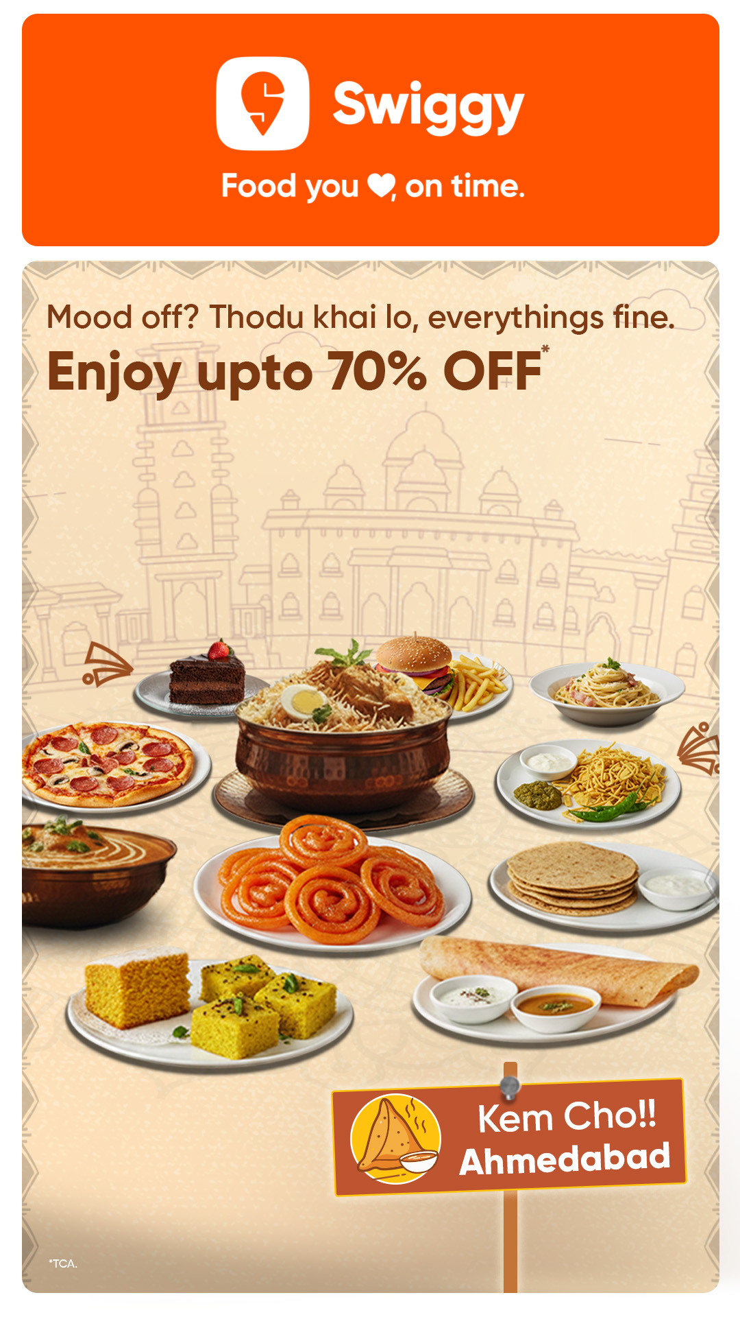 Swiggy Facebook ad