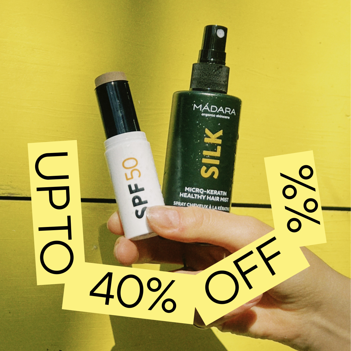 Mádara Organic Skincare Facebook ad