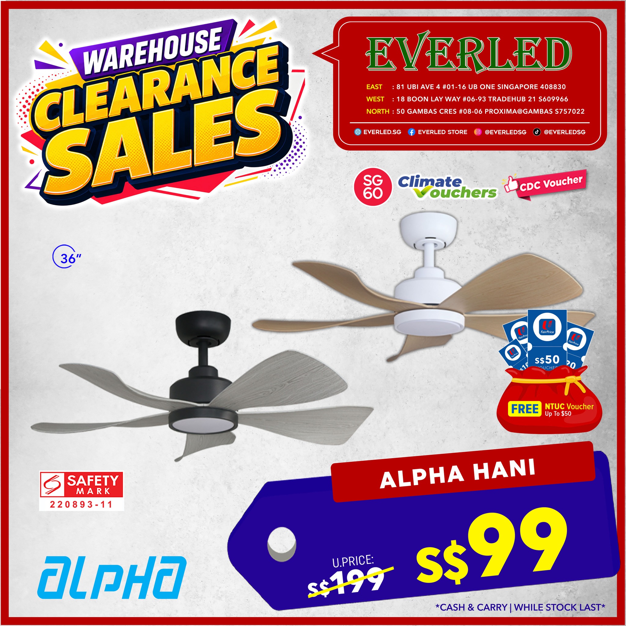 Everled S Pte Ltd Facebook ad: Everled is running 𝐖𝐀𝐑𝐄𝐇𝐎𝐔𝐒𝐄 𝐒𝐀𝐋𝐄 +…