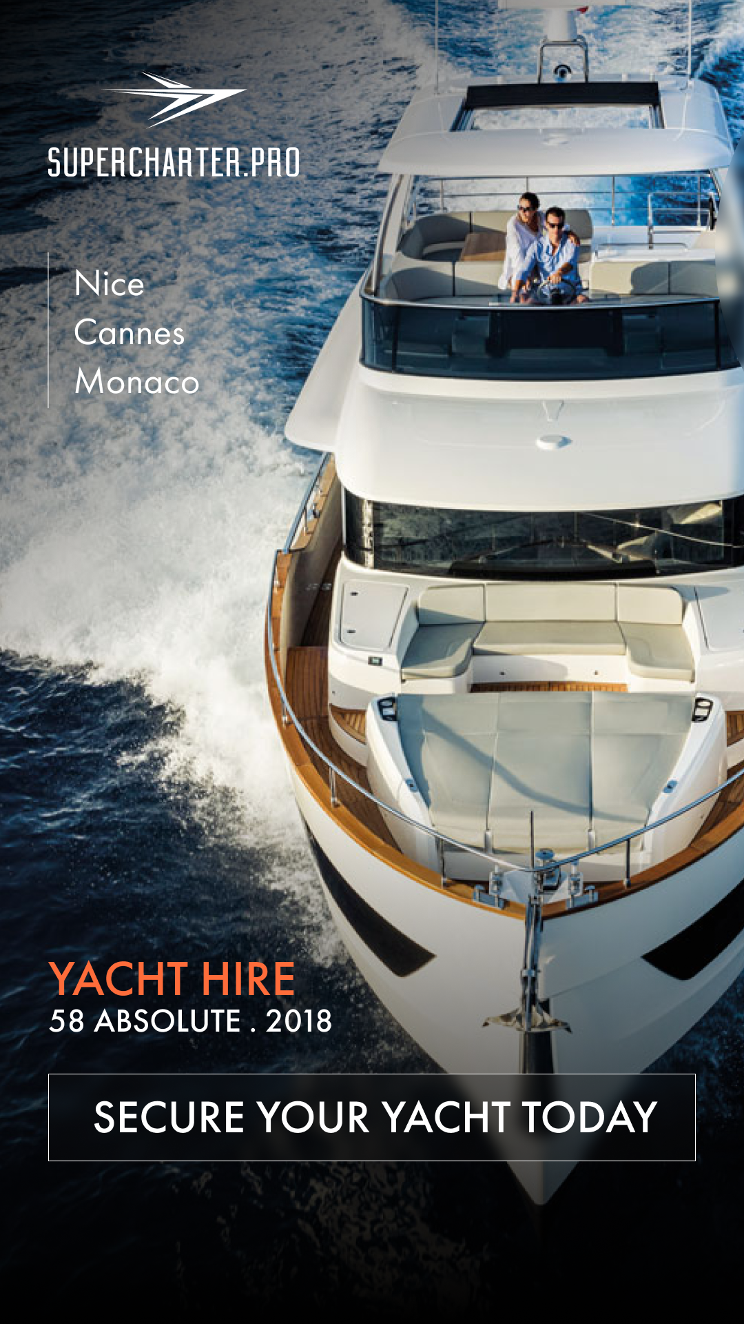 Supercharter.pro Facebook ad from Jun 15, 2026