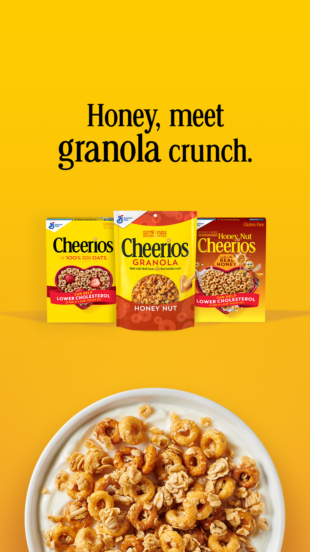 Cheerios Facebook ad