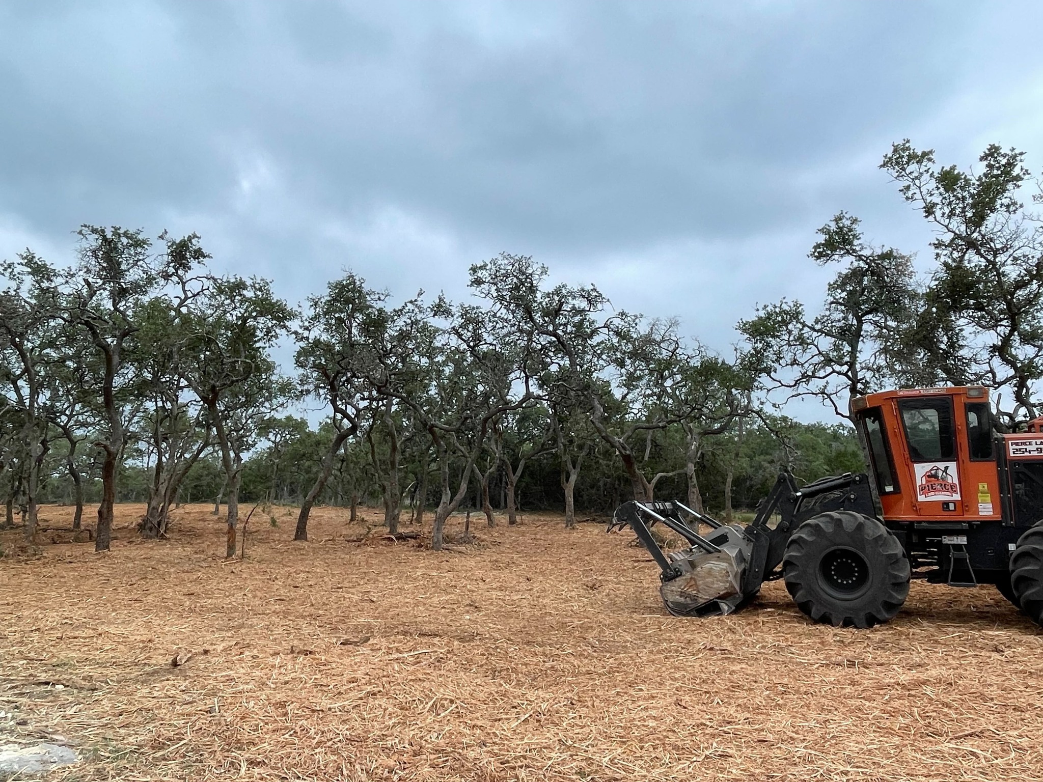 Pierce Land Clearing Facebook ad
