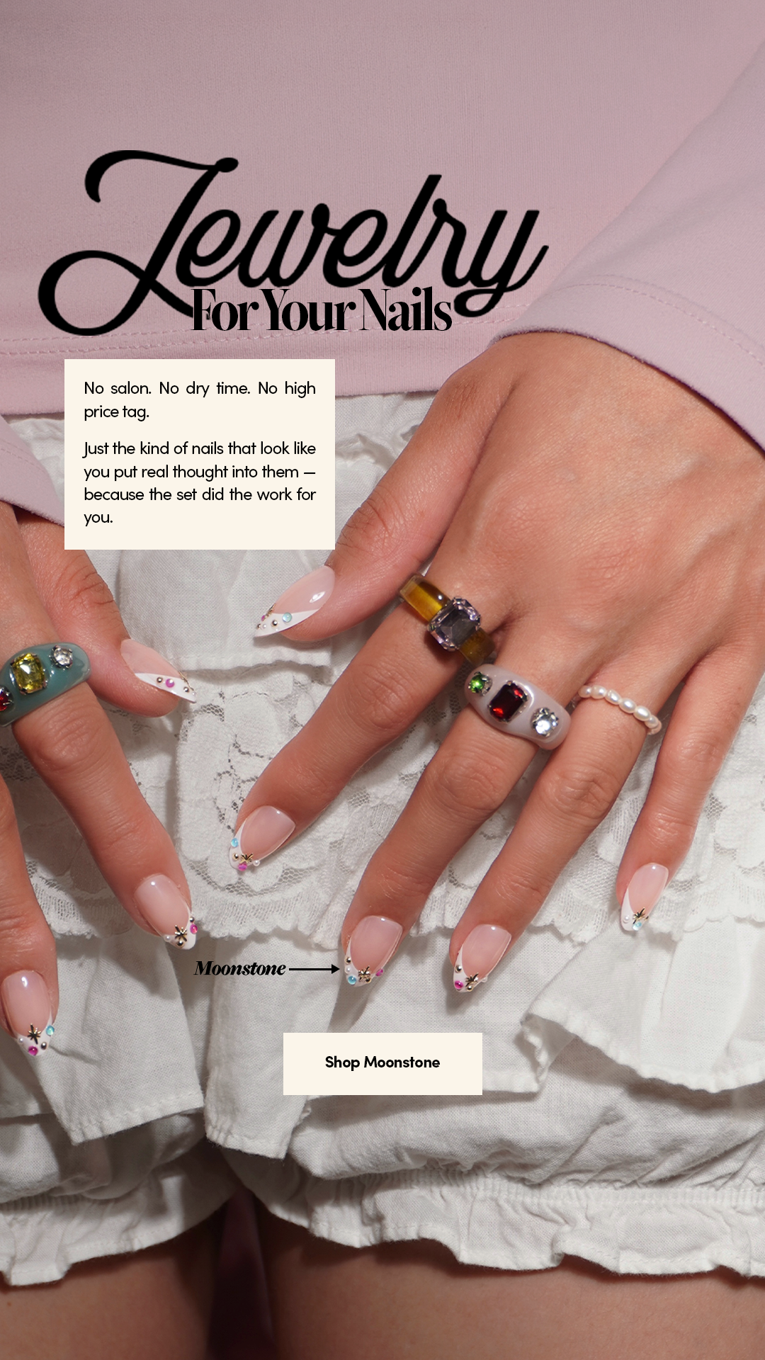 Glamnetic Facebook ad
