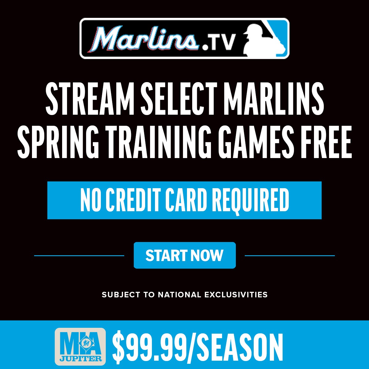 Miami Marlins Facebook ad: MARLINS.TV In-Market Packages | Buy MARLINS.TV | MLB.com