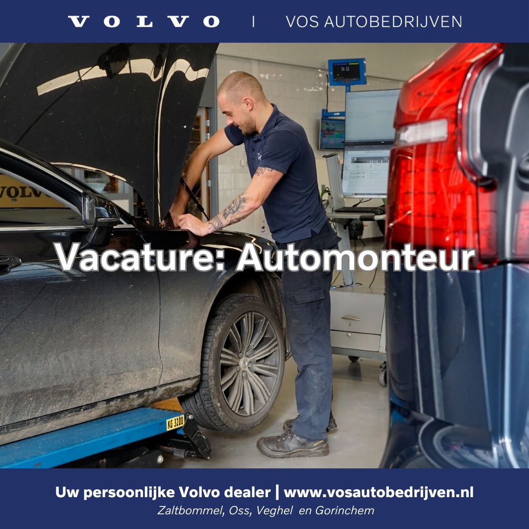 Volvo Vos autobedrijven Facebook ad: Vacature Autotechnicus