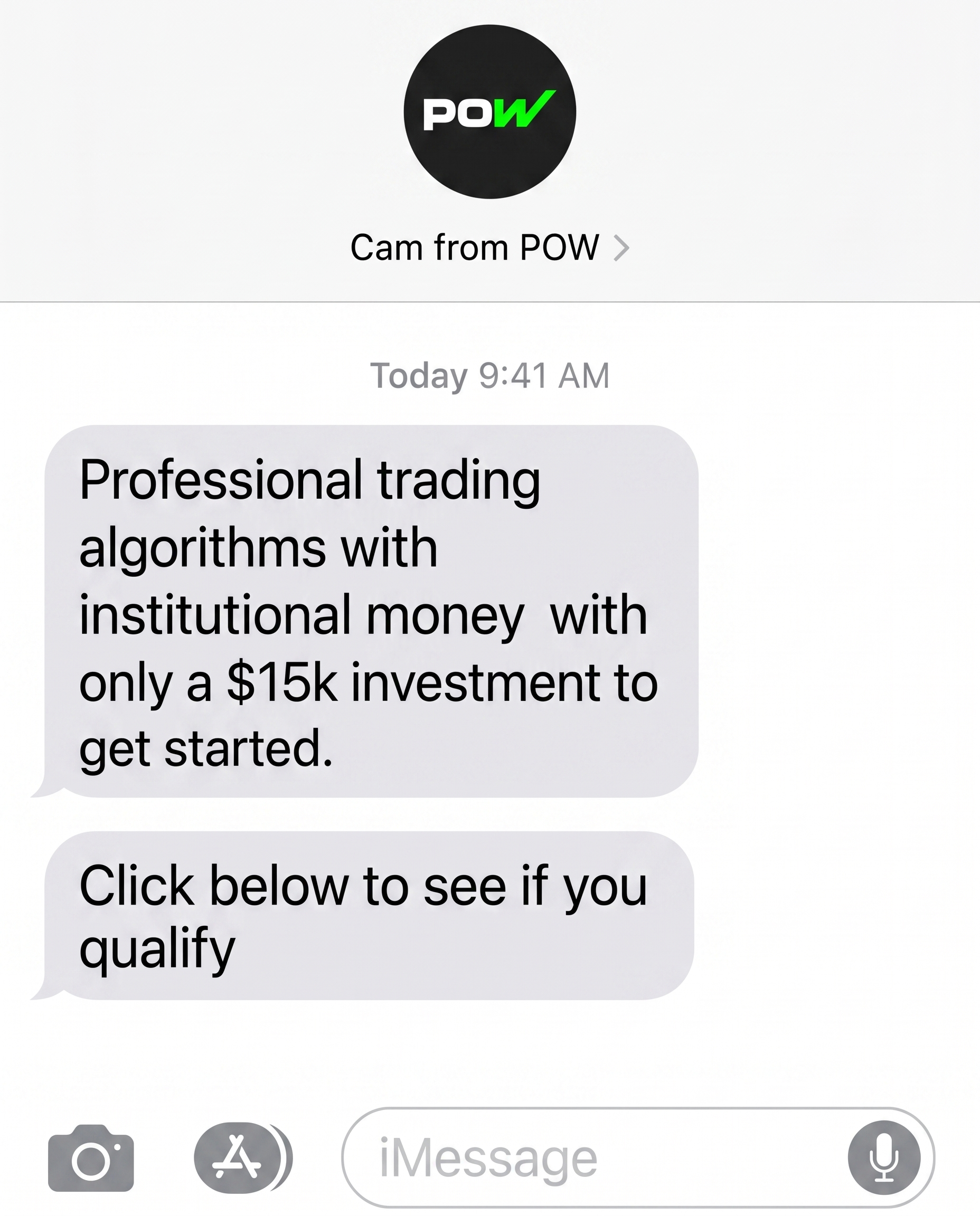 Progress Overcome Win Facebook ad: Done For You Trading With Funded Capital